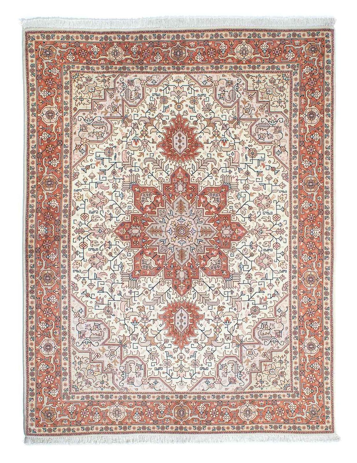 Persisk tæppe - Tabriz - Royal - 201 x 149 cm - beige