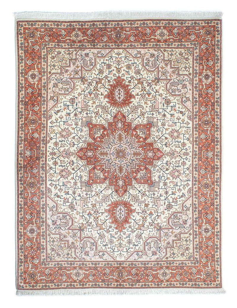 Persisk tæppe - Tabriz - Royal - 201 x 149 cm - beige