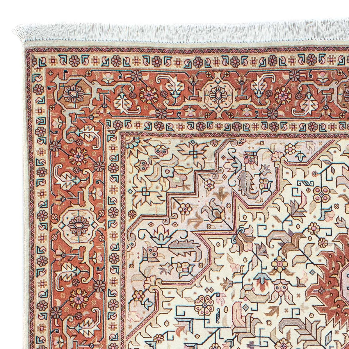 Tabriz - 50 Raj Tæppe 149x201cm - Persisk tæppe