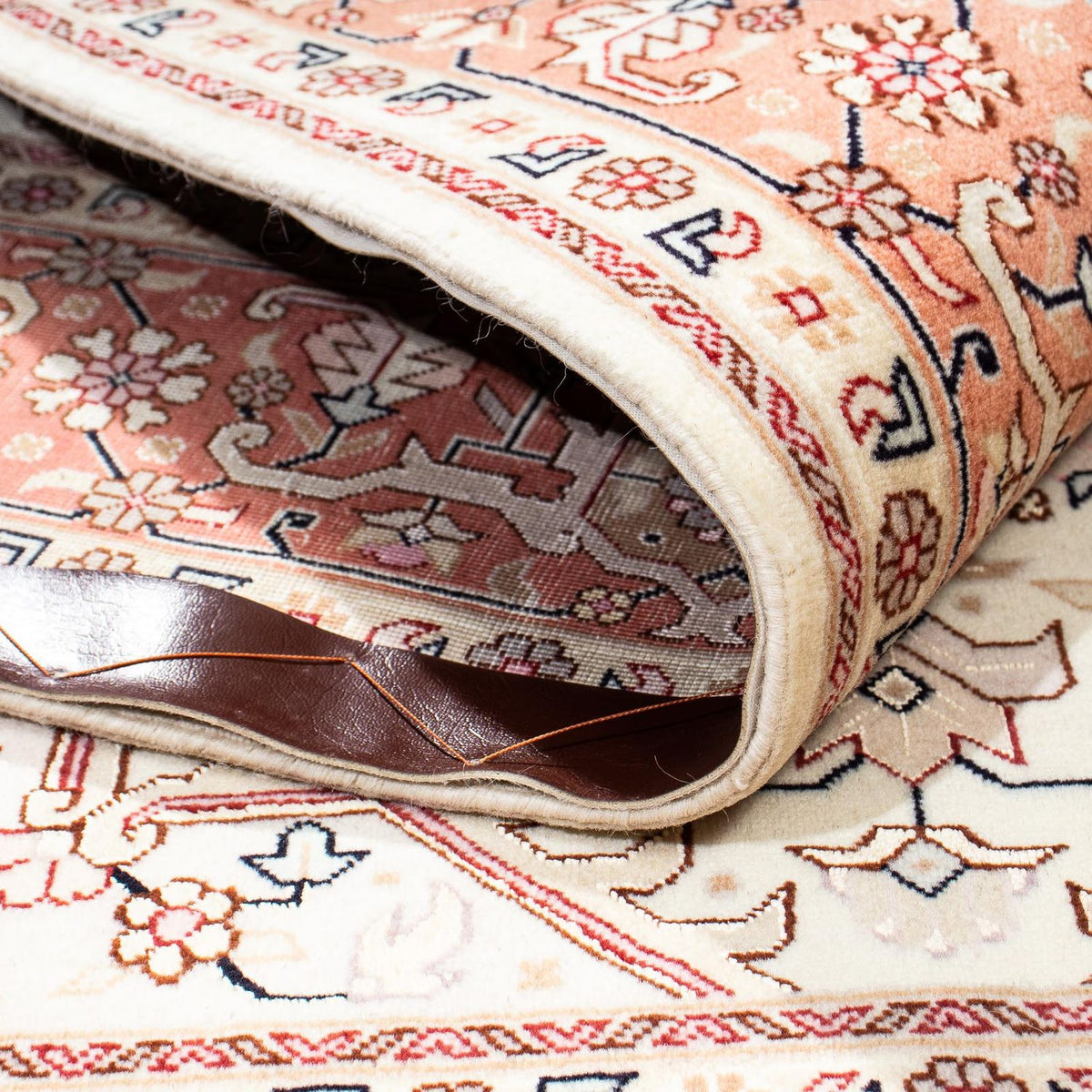 Persisk tæppe - Tabriz - Royal - 201 x 149 cm - beige