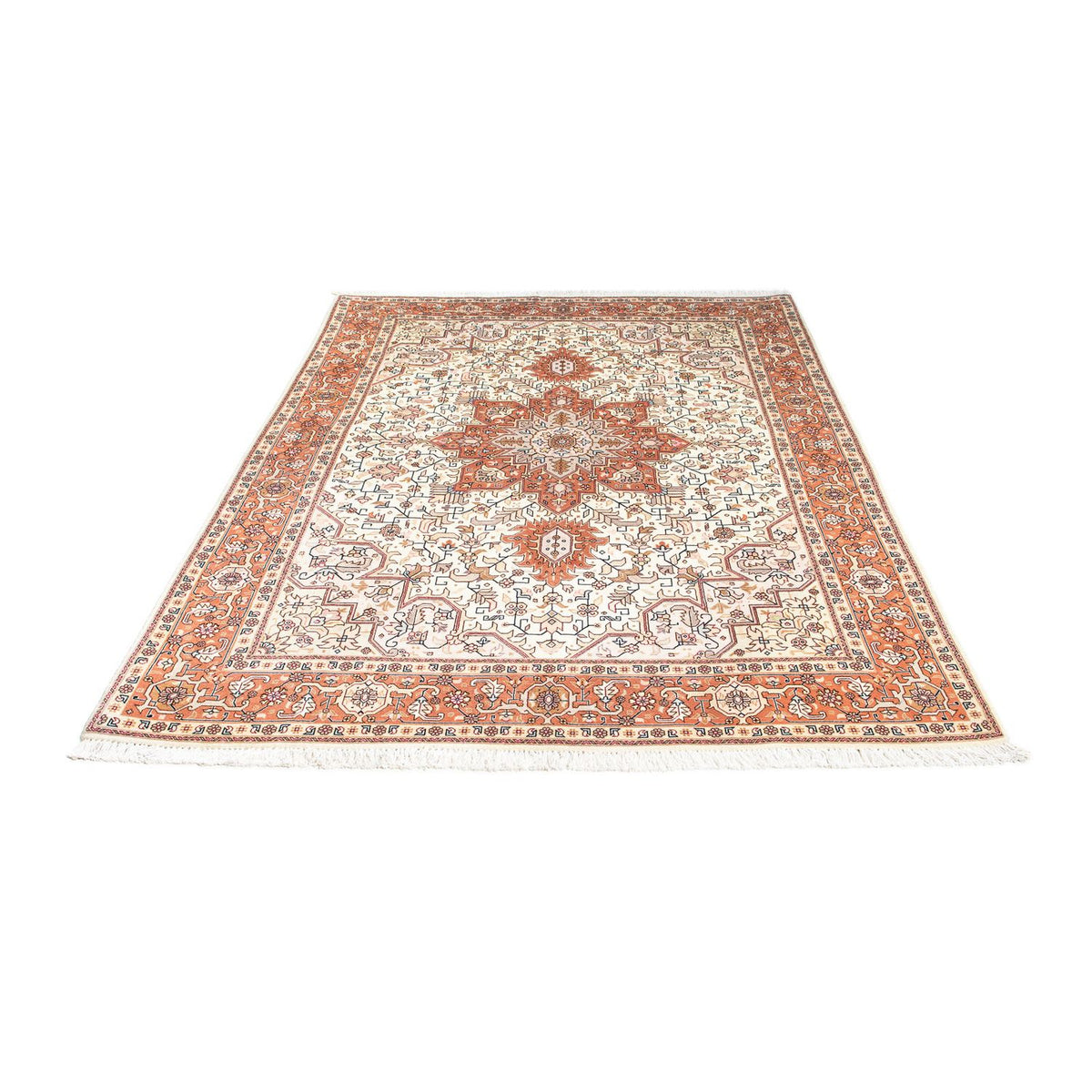 Persisk tæppe - Tabriz - Royal - 201 x 149 cm - beige