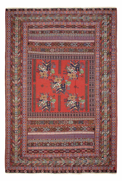 Afshar Sirjan Tæppe 194x294cm - Persisk tæppe