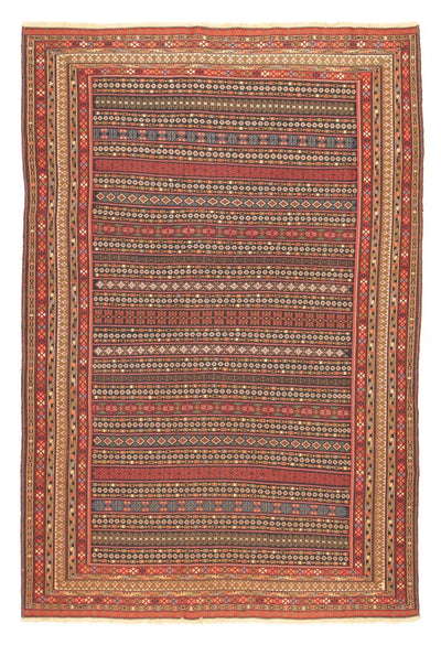Afshar Sirjan Tæppe 192x291cm - Persisk tæppe