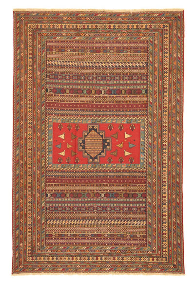 Afshar Sirjan Tæppe 192x300cm - Persisk tæppe