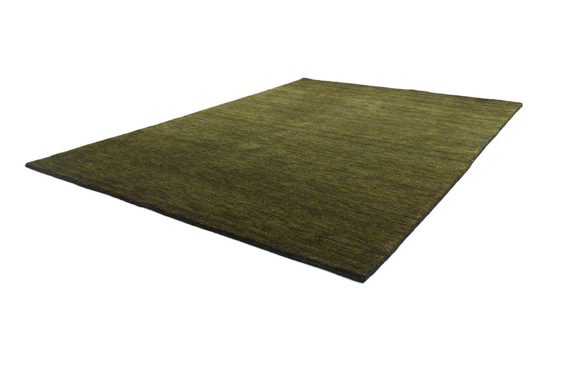Gabbeh-tæppe - Softy - 300 x 250 cm - mørkegrøn