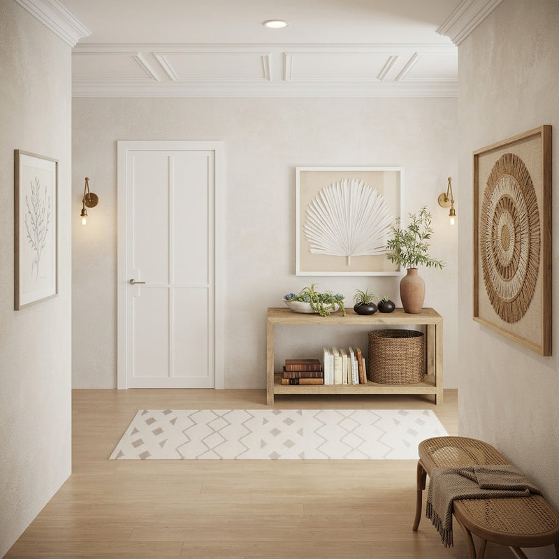 Moderne kilim Tæppe Miami - Uldtæppe