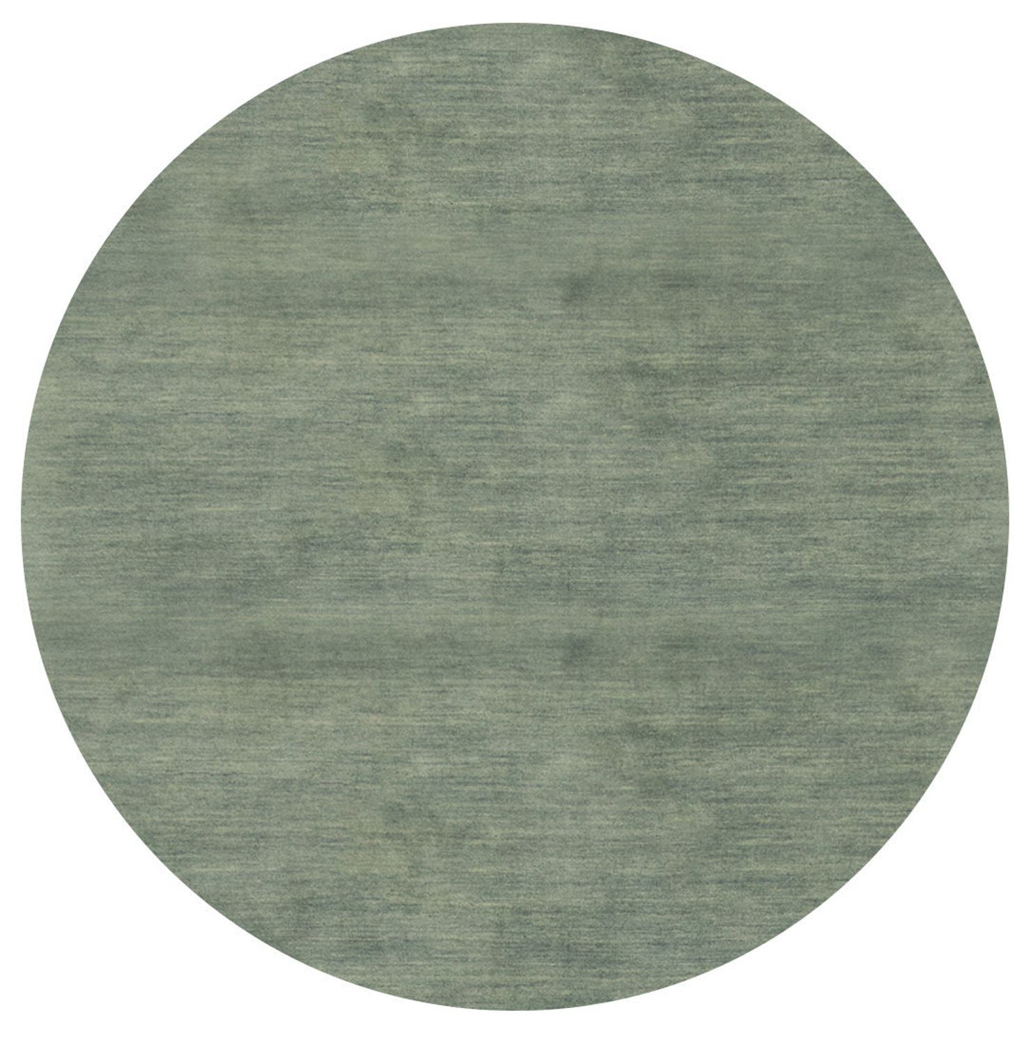 Gabbeh-tæppe - Indus rundt  - 200 x 200 cm - sølv