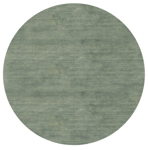 Gabbeh-tæppe - Indus rundt  - 200 x 200 cm - sølv