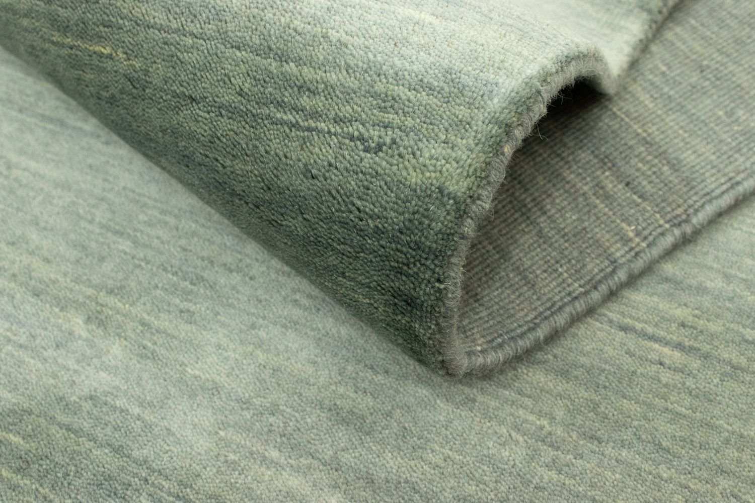Gabbeh-tæppe - Indus rundt  - 200 x 200 cm - sølv
