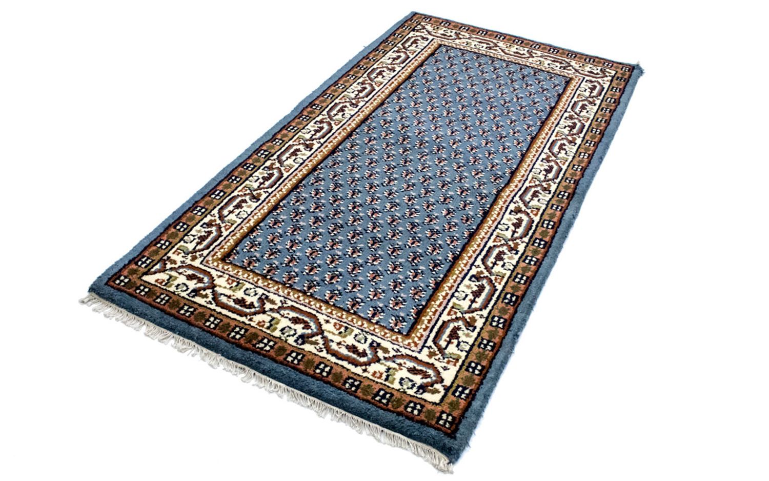 Orientalsk tæppe - 160 x 90 cm - turkis