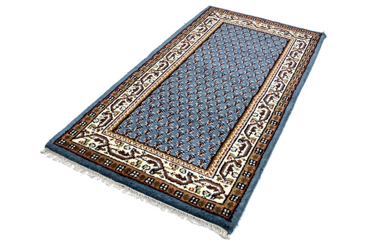 Orientalsk tæppe - 160 x 90 cm - turkis