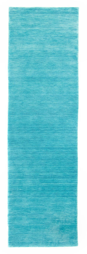 Løber Gabbeh-tæppe - Indus - 200 x 80 cm - turkis