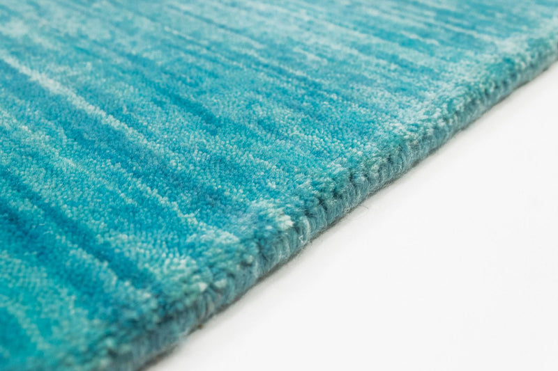 Gabbeh Tæppe - Loribaft Softy - 400 x 300 cm - turkis