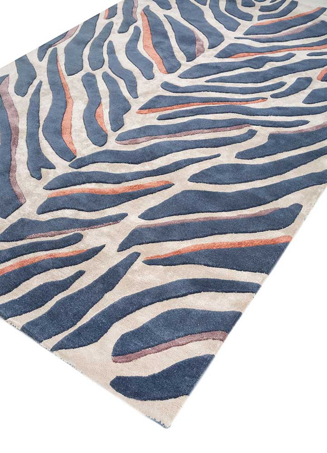 Uldtæppe - 270 x 180 cm - guld