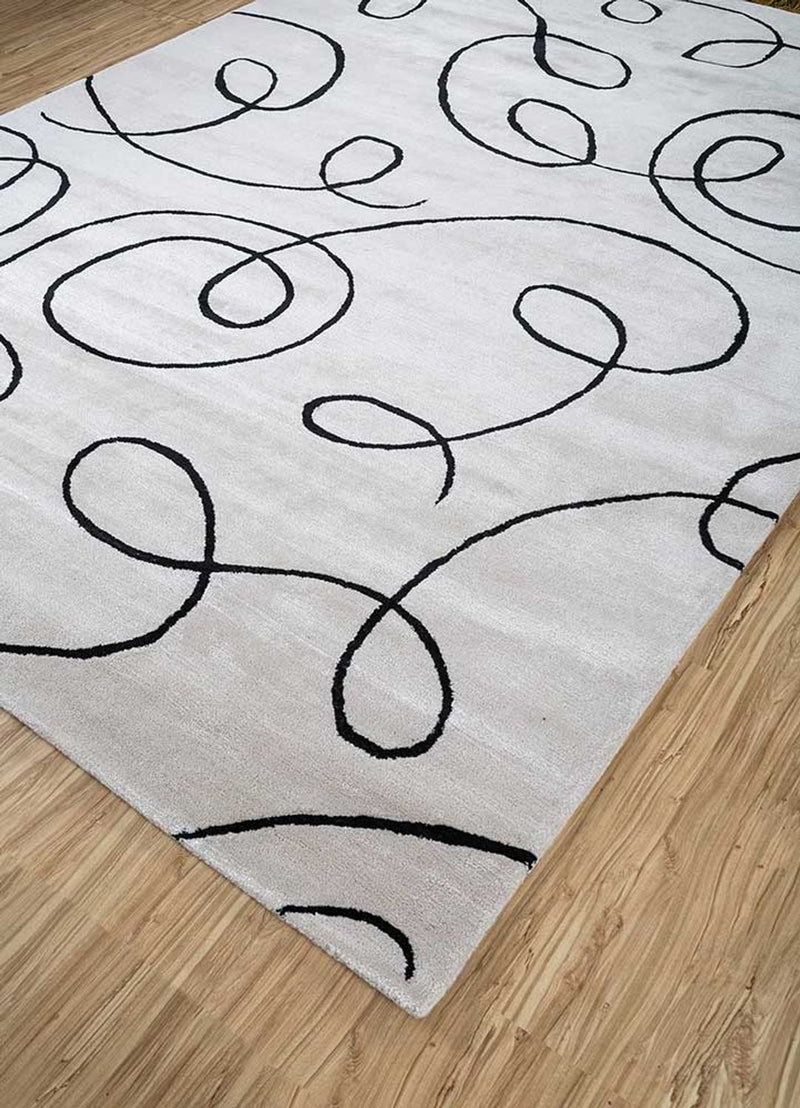 Uldtæppe - 330 x 240 cm - lysegrå