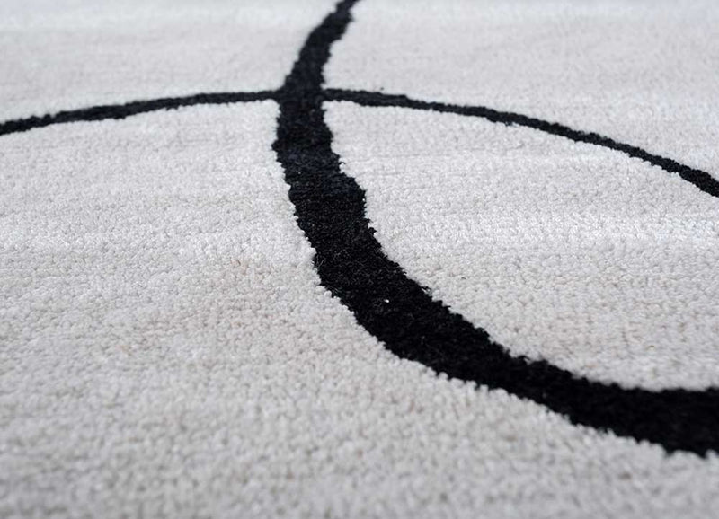 Uldtæppe - 330 x 240 cm - lysegrå
