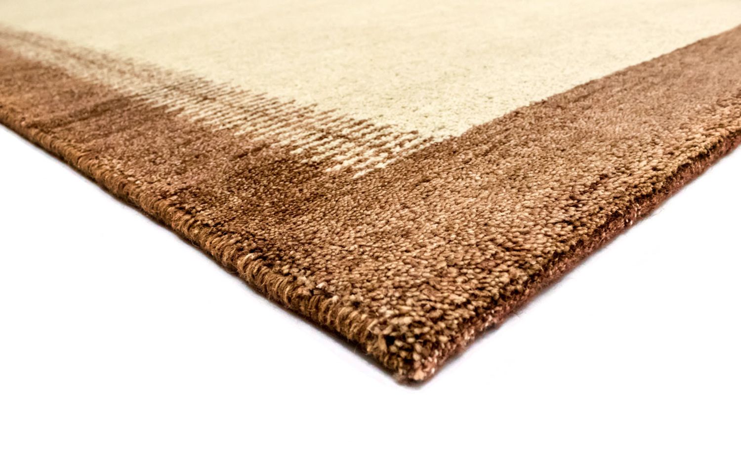 Gabbeh-tæppe - Indus - 165 x 110 cm - beige