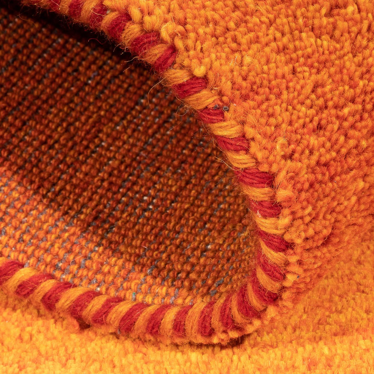 Gabbeh-tæppe - Indus - 180 x 120 cm - orange