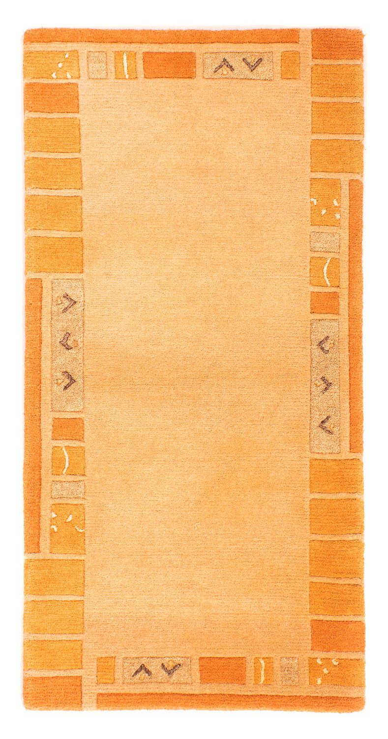 Nepal Tæppe - 140 x 70 cm - orange