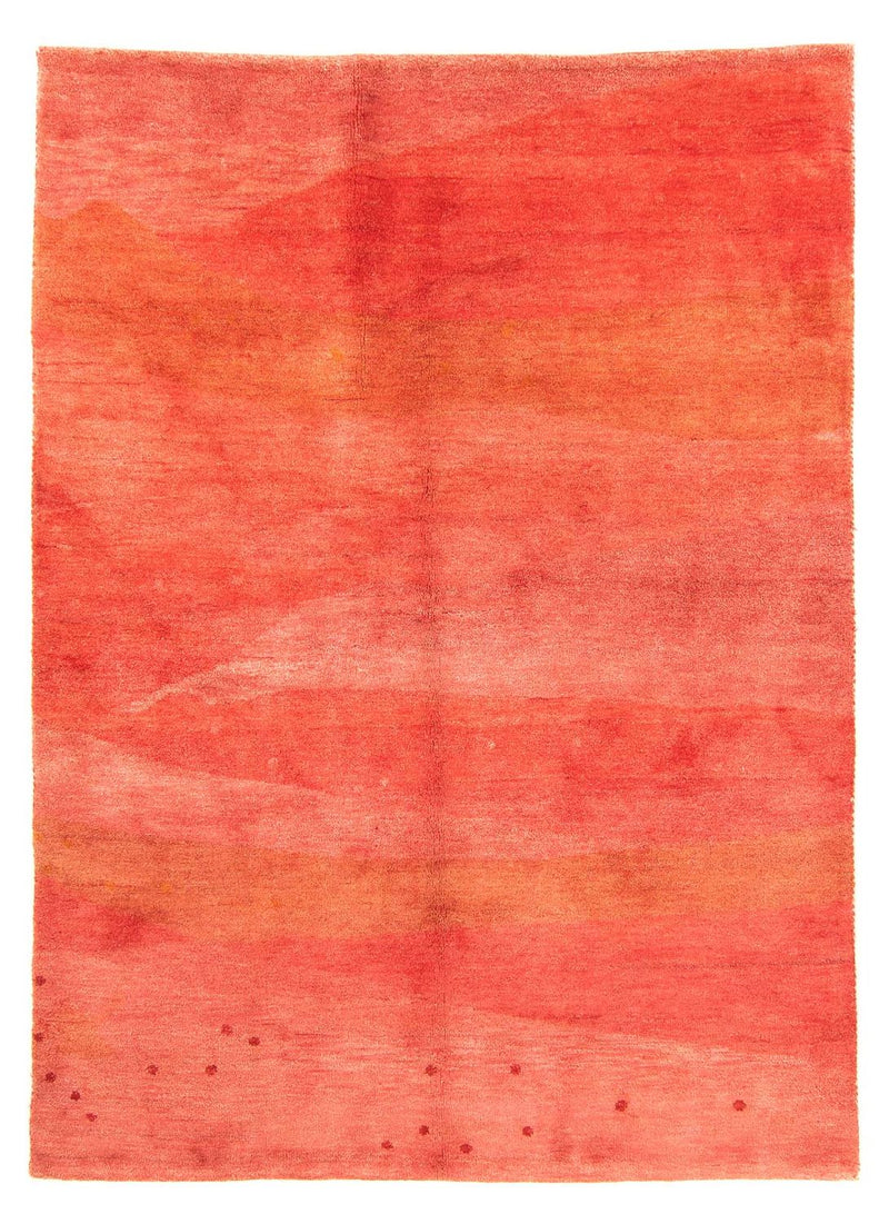 Gabbeh-tæppe - Indus - 240 x 170 cm - lysrød