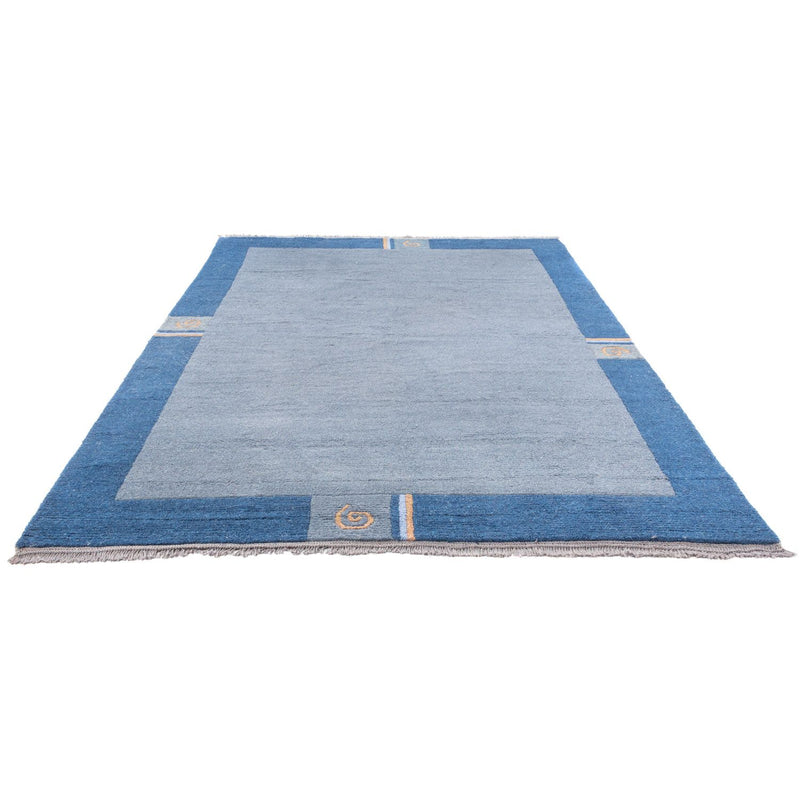 Nepal Tæppe - 300 x 200 cm - lyseblå