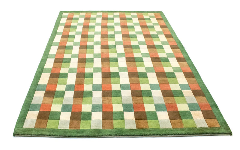 Nepal Tæppe - 230 x 160 cm - grøn