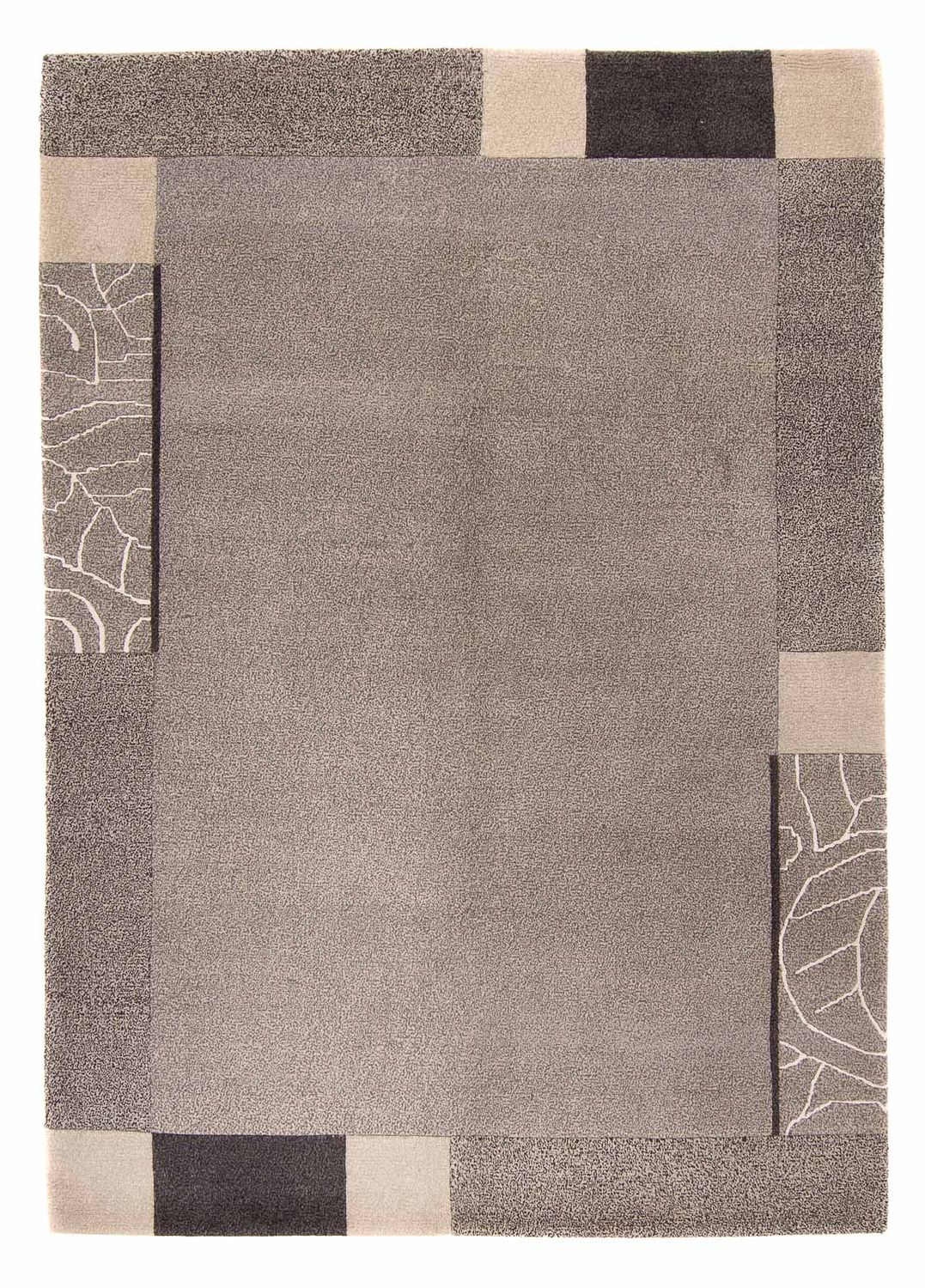 Nepal Tæppe - 230 x 160 cm - grå