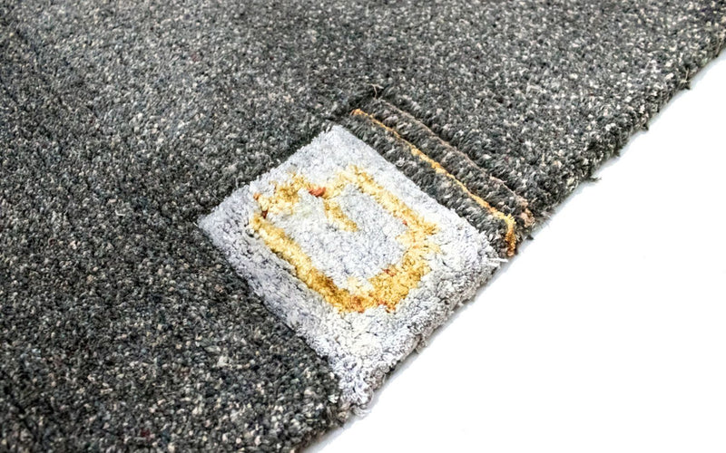 Nepal Tæppe - 140 x 70 cm - sølv