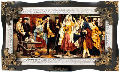 Billede tæppe 70x120cm - Orientalsk tæppe