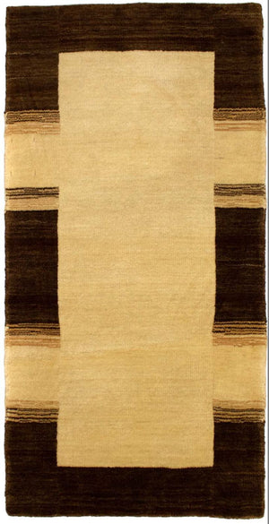 Uldtæppe - 110 x 60 cm - beige