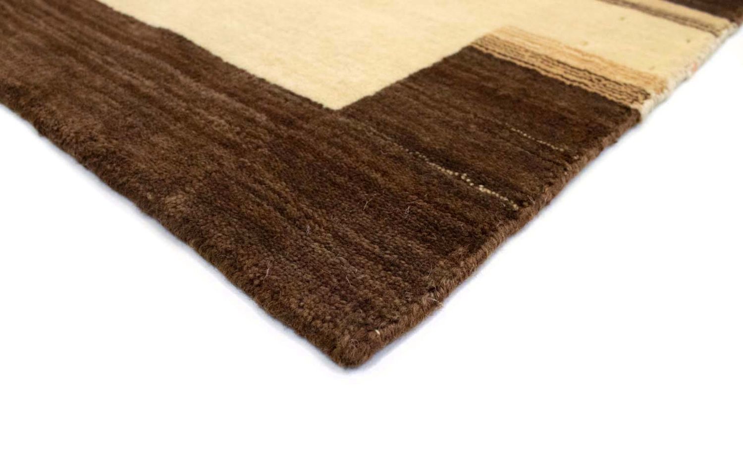 Uldtæppe - 110 x 60 cm - beige