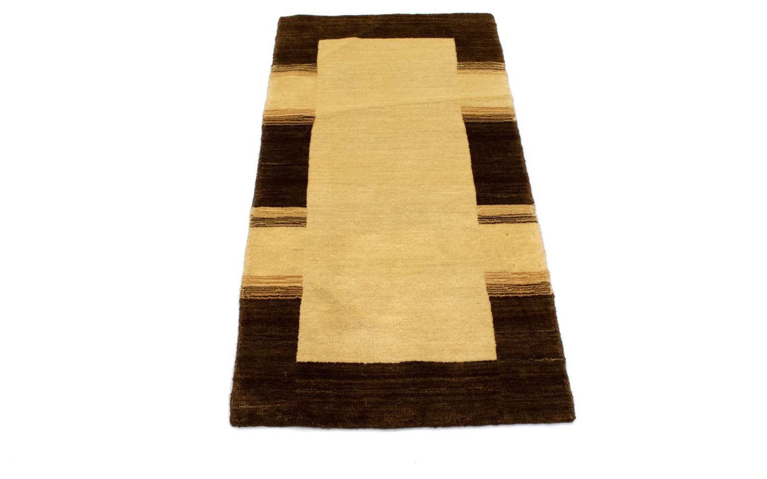 Uldtæppe - 110 x 60 cm - beige