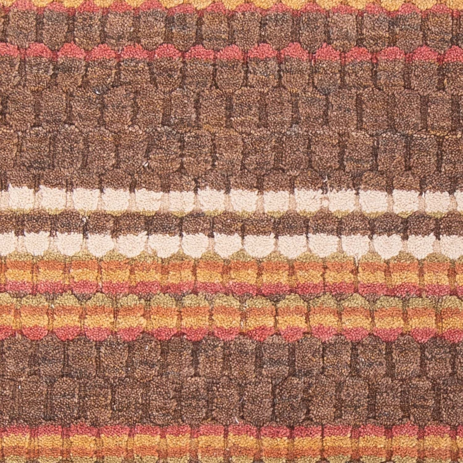 Gabbeh Tæppe - Loribaft Softy - 150 x 100 cm - mørkebrun
