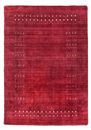 Uldtæppe - 240 x 170 cm - rød