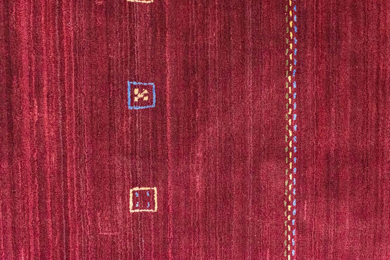 Uldtæppe - 240 x 170 cm - rød