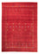 Gabbeh Tæppe - Loribaft Softy - 240 x 170 cm - mørkerød