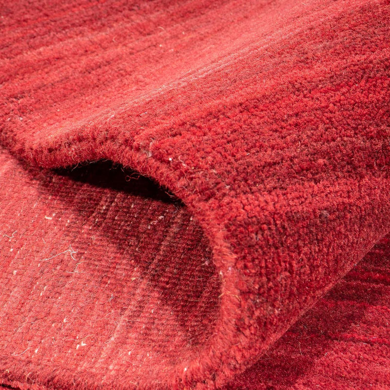 Gabbeh Tæppe - Loribaft Softy - 240 x 170 cm - mørkerød