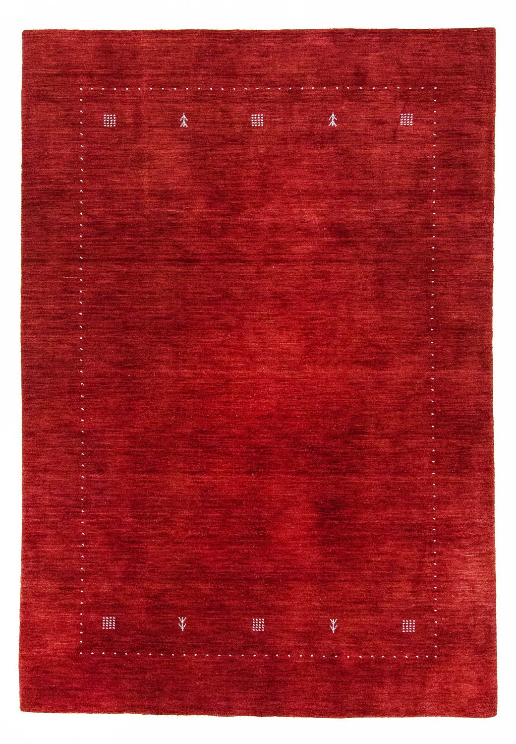 Gabbeh-tæppe - Softy - 240 x 170 cm - rød