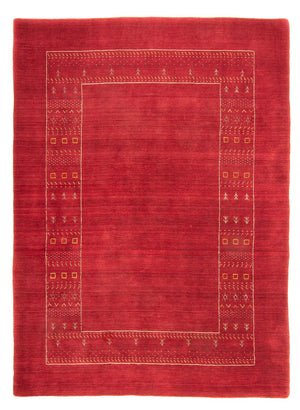 Gabbeh Tæppe - Loribaft Softy - 240 x 170 cm - mørkerød