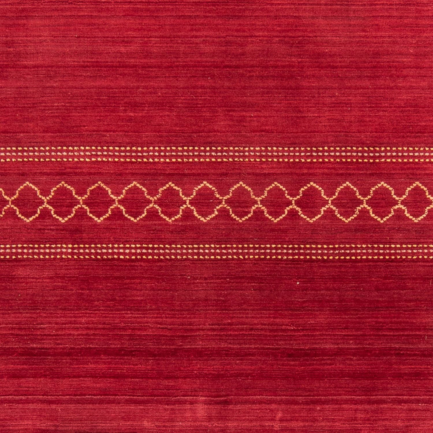 Gabbeh Tæppe - Loribaft Softy - 240 x 170 cm - mørkerød