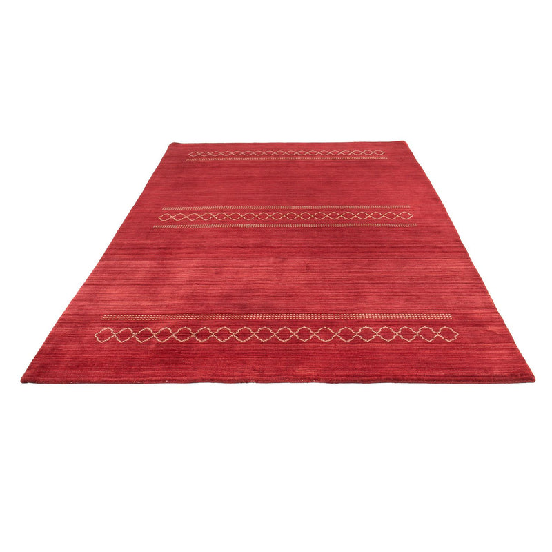 Gabbeh Tæppe - Loribaft Softy - 240 x 170 cm - mørkerød