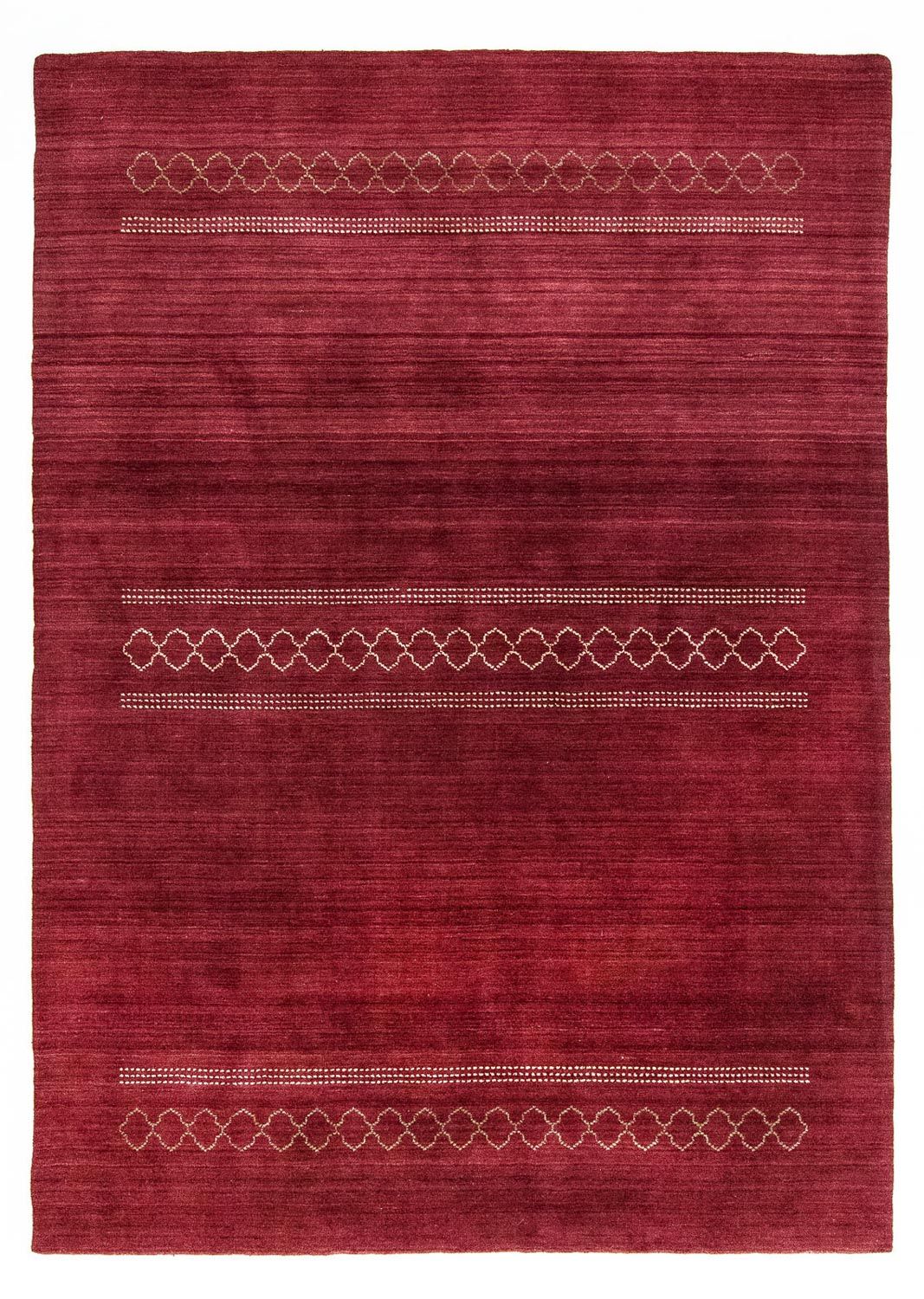 Gabbeh-tæppe - Softy - 240 x 170 cm - rød