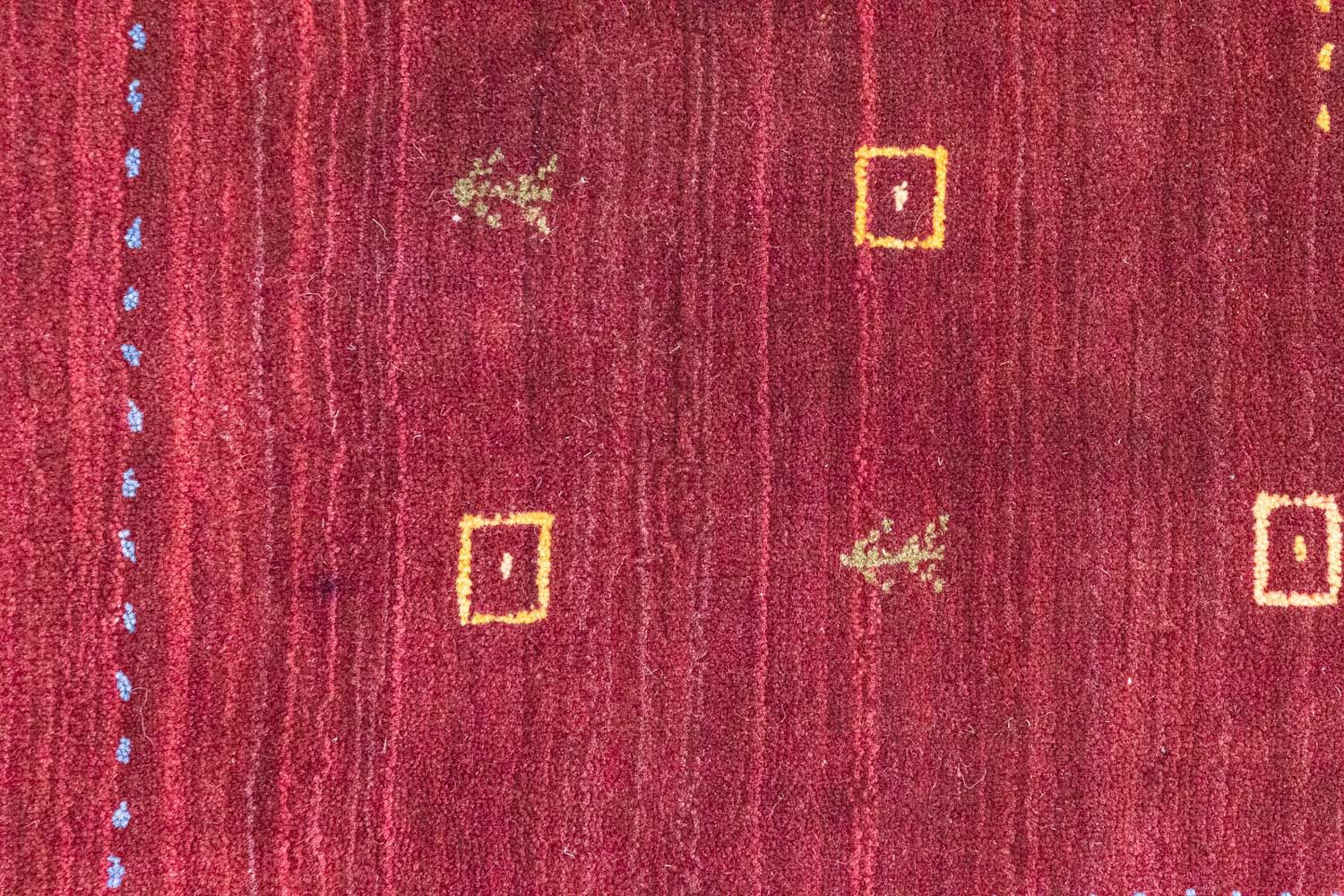 Gabbeh-tæppe - Softy - 240 x 170 cm - rød