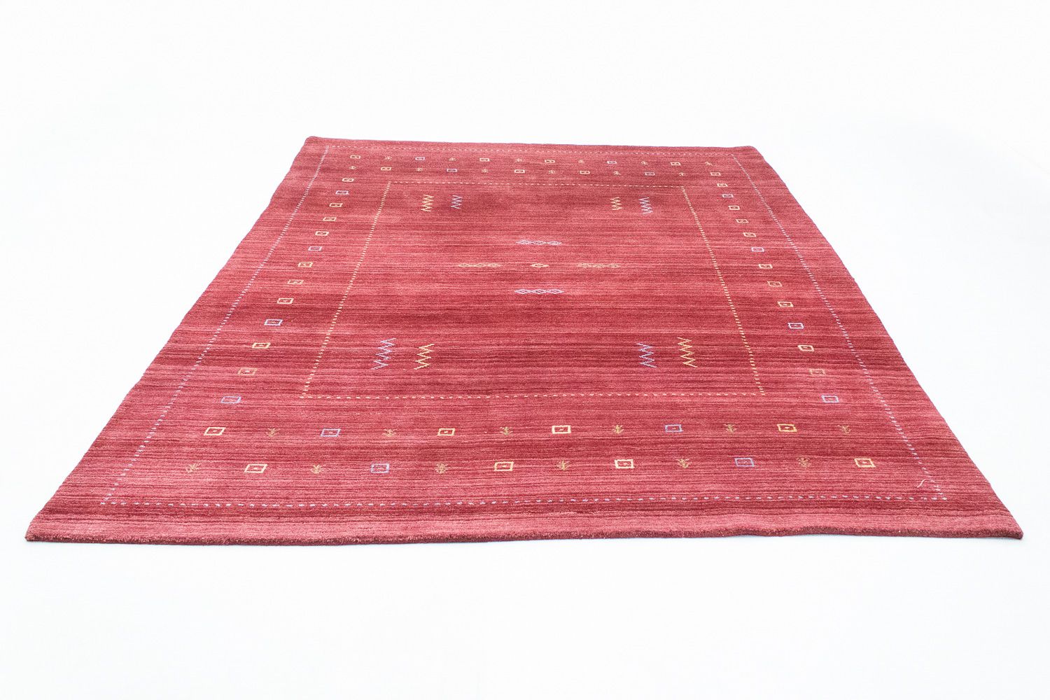 Gabbeh-tæppe - Softy - 240 x 170 cm - rød