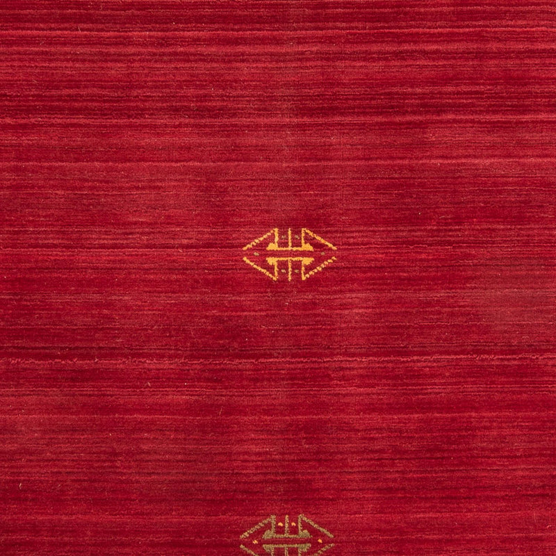 Gabbeh Tæppe - Loribaft Softy - 240 x 170 cm - mørkerød