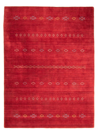 Gabbeh Tæppe - Loribaft Softy - 240 x 170 cm - mørkerød