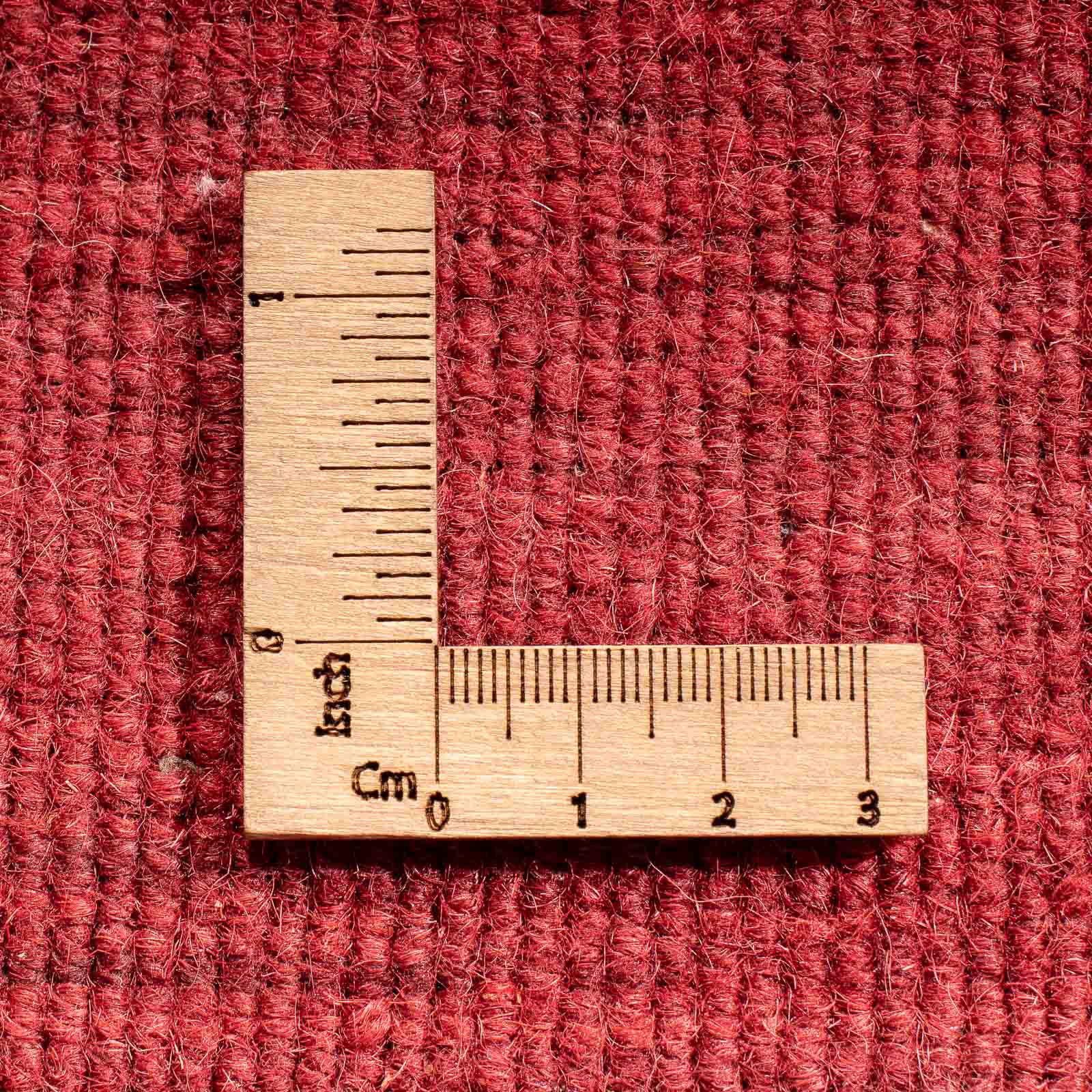 Gabbeh Tæppe - Loribaft Softy - 240 x 170 cm - mørkerød