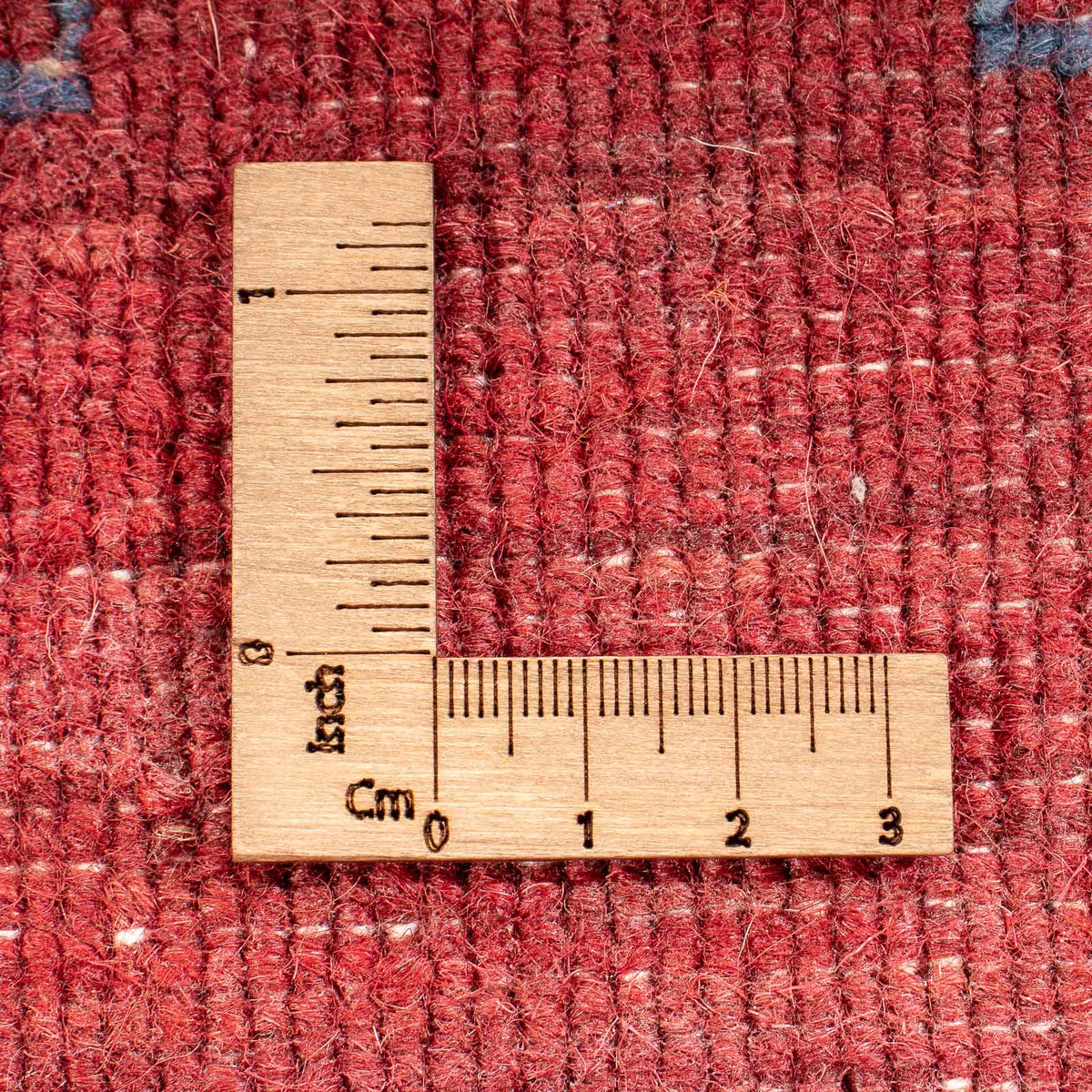 Gabbeh Tæppe - Loribaft Softy - 240 x 170 cm - mørkerød