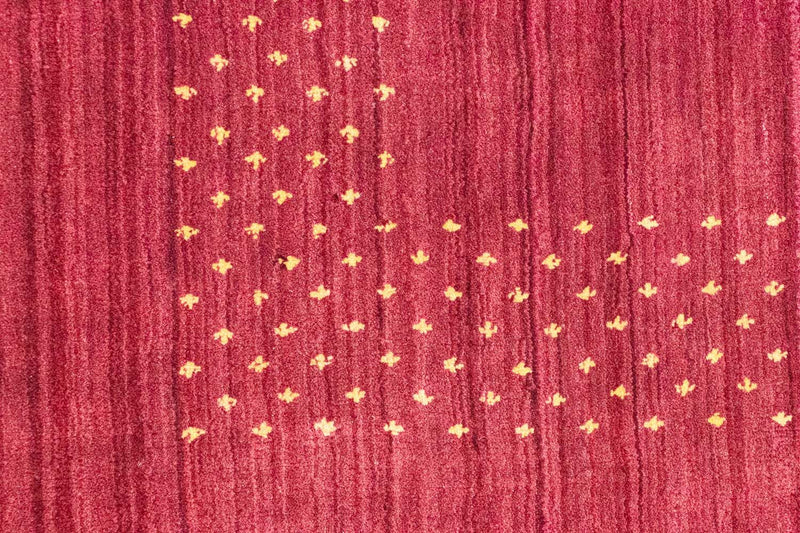 Uldtæppe - 240 x 170 cm - rød