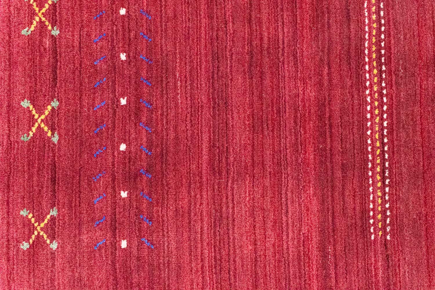 Gabbeh-tæppe - Softy - 240 x 170 cm - rød